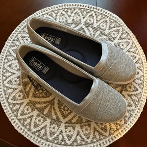 Keds Carmel memory foam flat grey